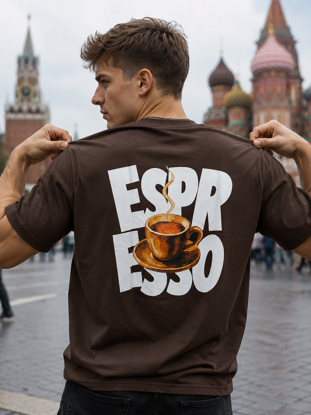 Espresso Oversize T-shirt