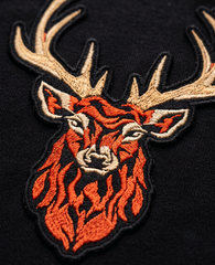 Deer Embroidered Oversize T-shirt