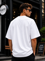 White Plain Oversized T-shirt