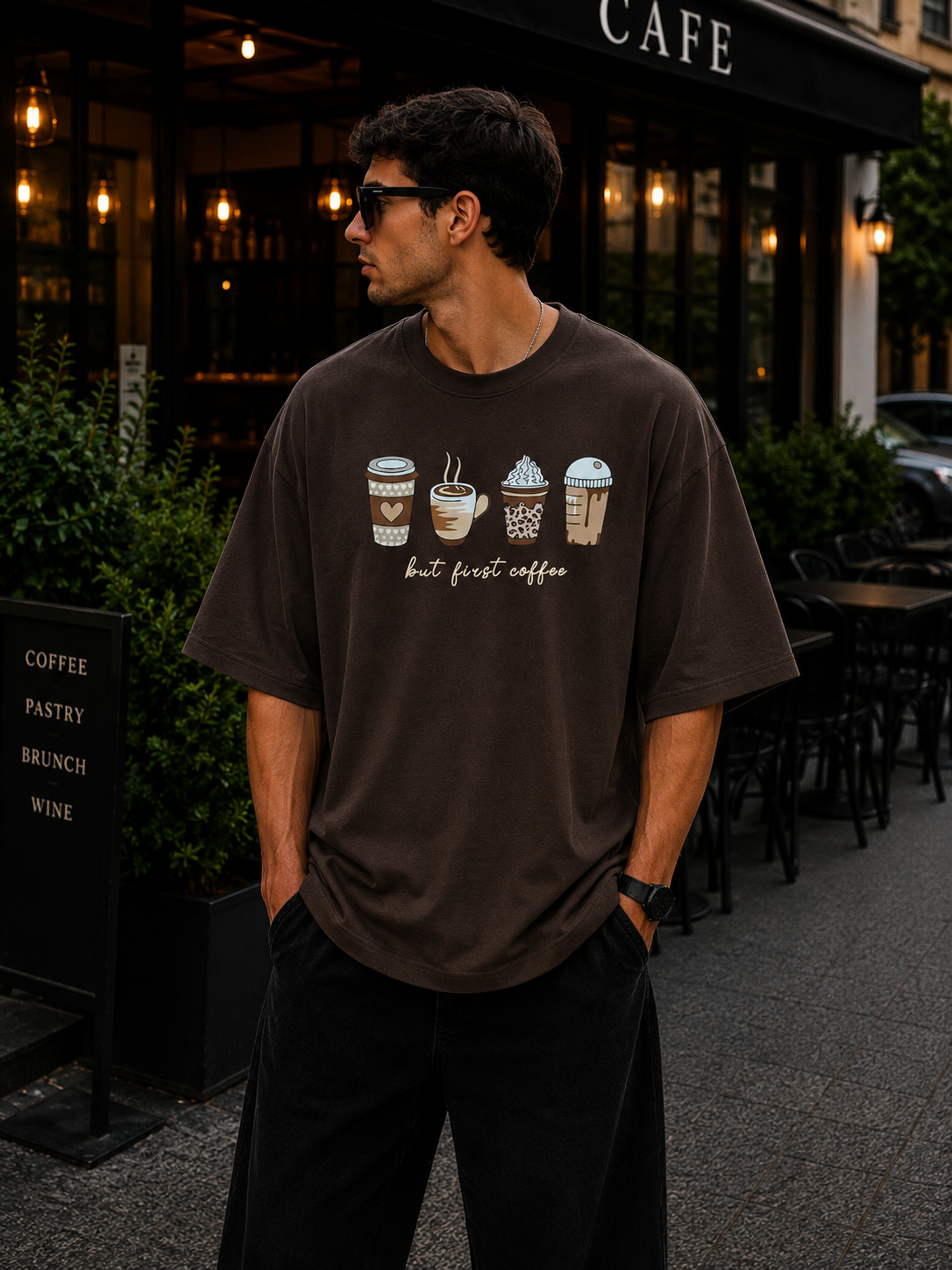 Coffee Oversized T-shirt