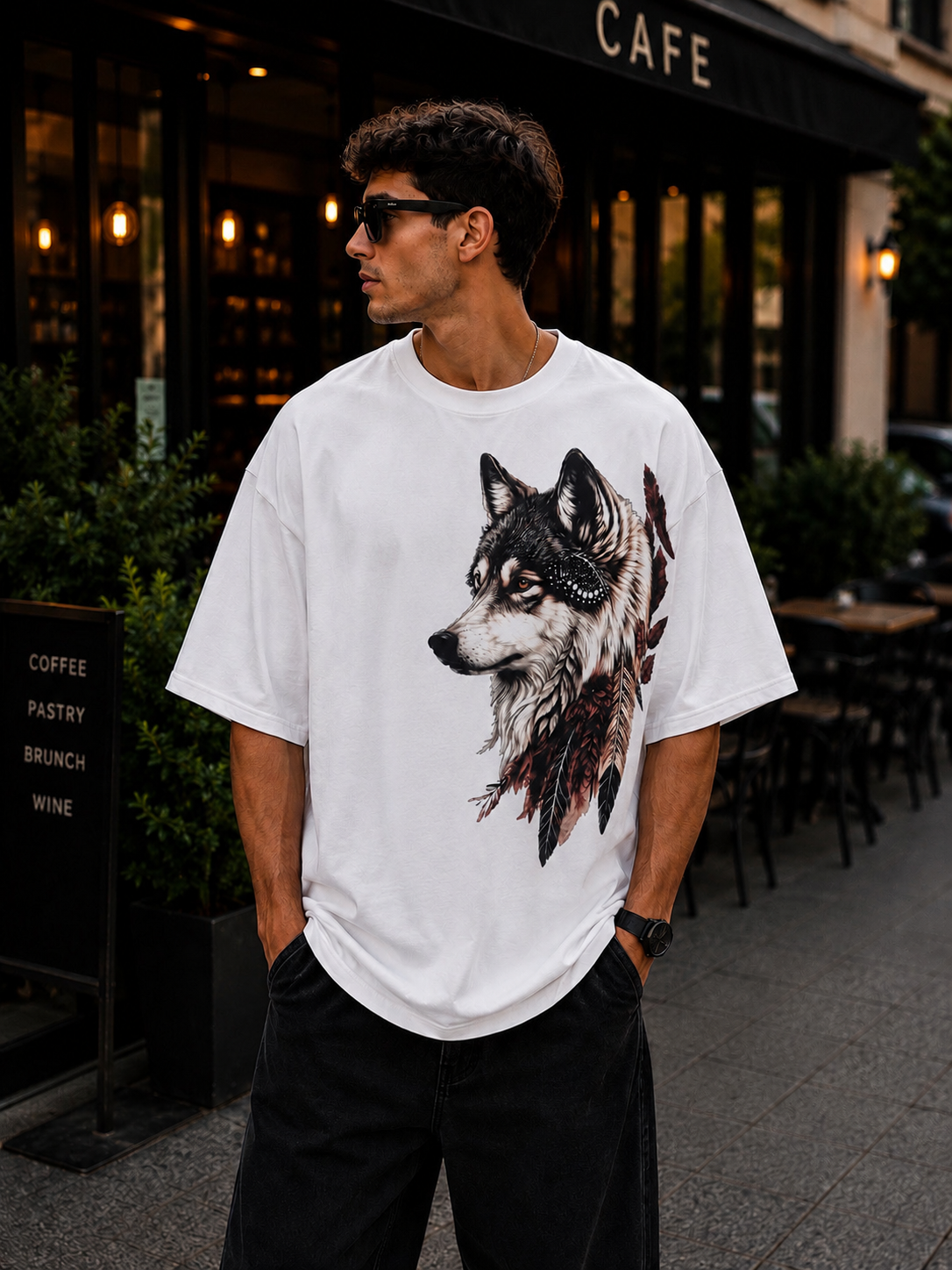 Wolf Oversize T-shirt